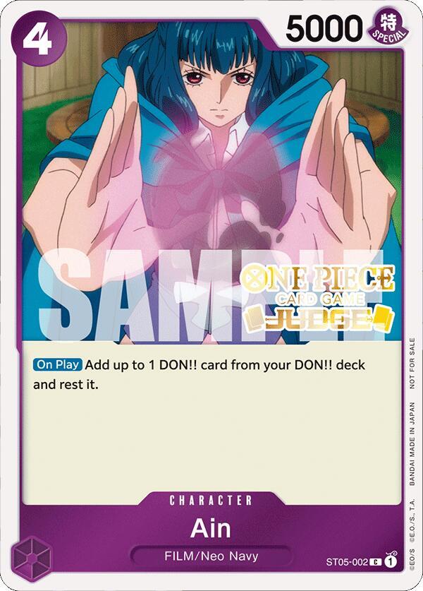 Ain (Judge Pack Vol. 4) ST05-002 One Piece card