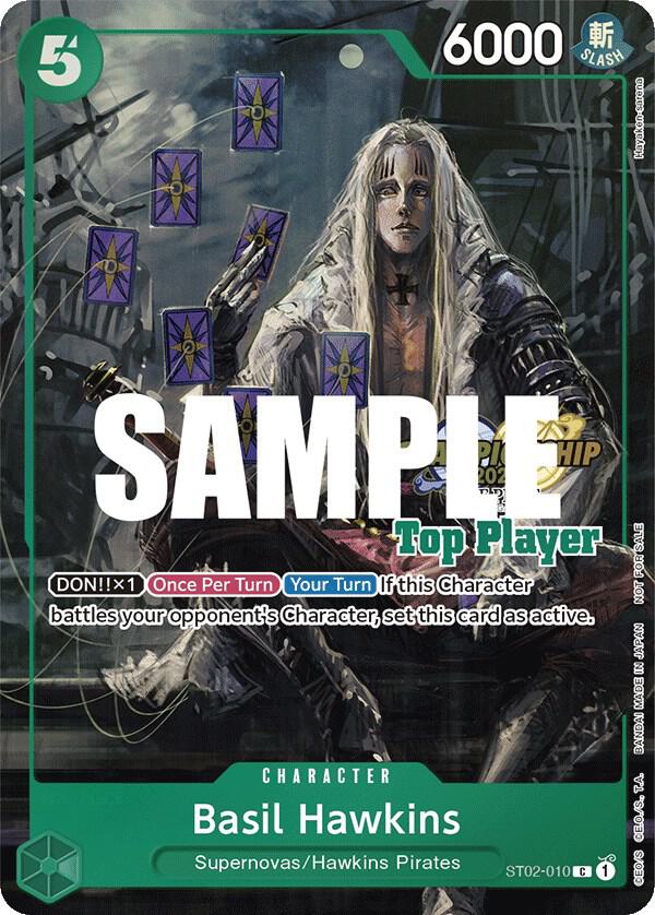 Basil Hawkins (CS 2023 Top Players Pack) ST02-010 One Piece card
