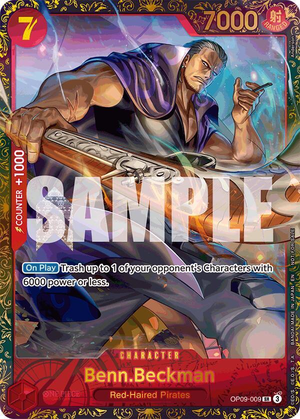 Benn.Beckman (Championship 25-26 Offline Regionals Season 2) OP09-009 One Piece card
