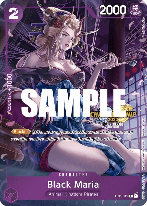Black Maria (CS 2023 Celebration Pack) ST04-011 One Piece card