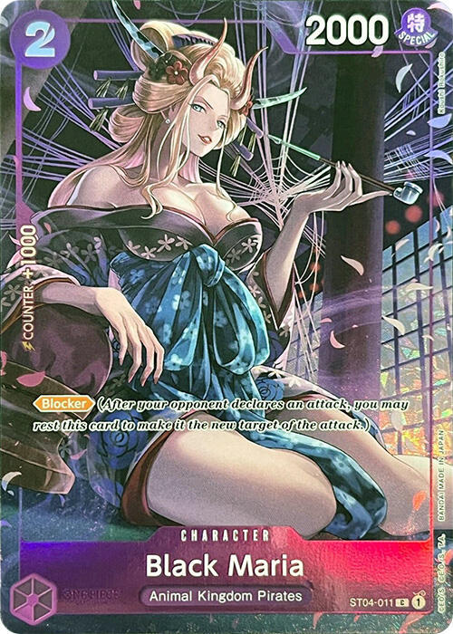 Black Maria (Premium Card Collection -BANDAI CARD GAMES Fest. 23-24 Edition-) ST04-011 One Piece card
