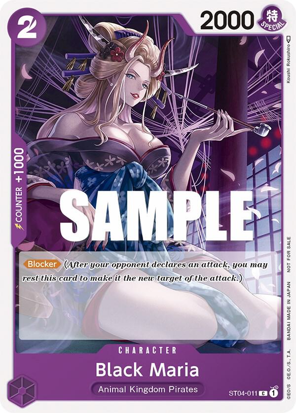Black Maria (Tournament Pack Vol. 2) ST04-011 One Piece card
