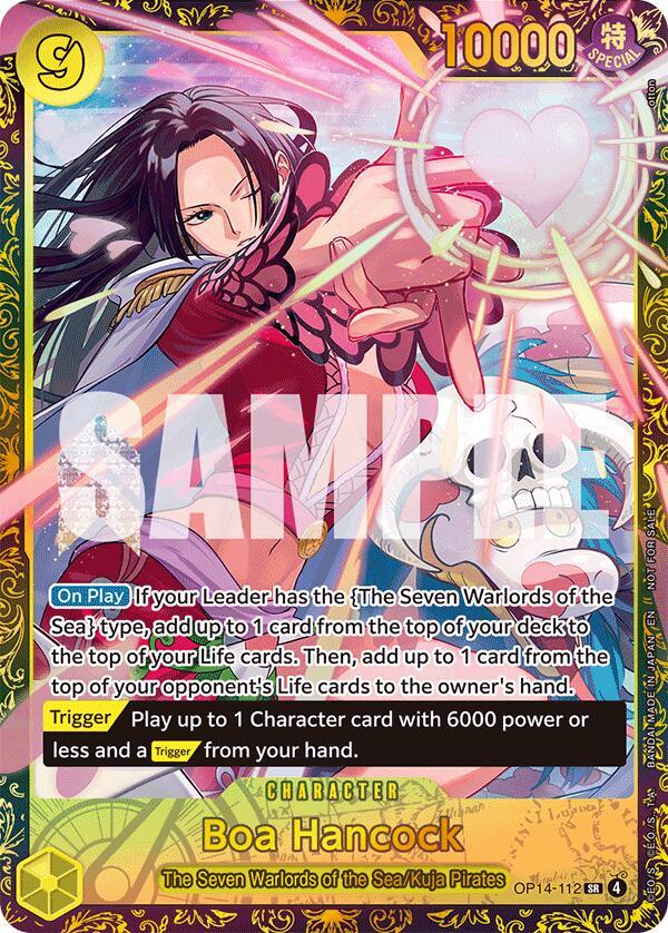 Boa Hancock (CS 26-27 Regionals Season 1) OP14-112 One Piece card