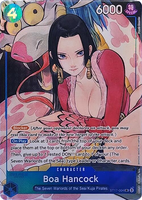 Boa Hancock (Illustration Box Vol.1) ST17-004 One Piece card