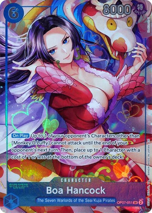 Boa Hancock (Seven Warlords of the Sea Binder Set) OP07-051 One Piece card