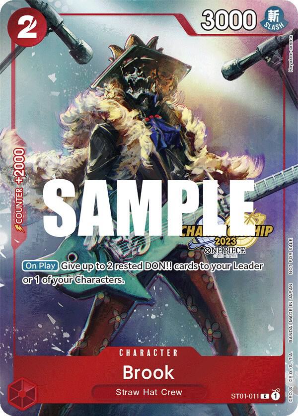 Brook (CS 2023 Celebration Pack) ST01-011 One Piece card