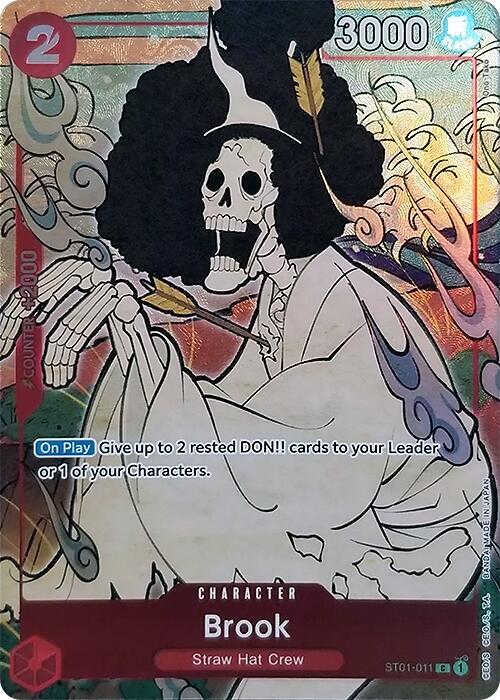 Brook (English Version 1st Anniversary Set) ST01-011 One Piece card