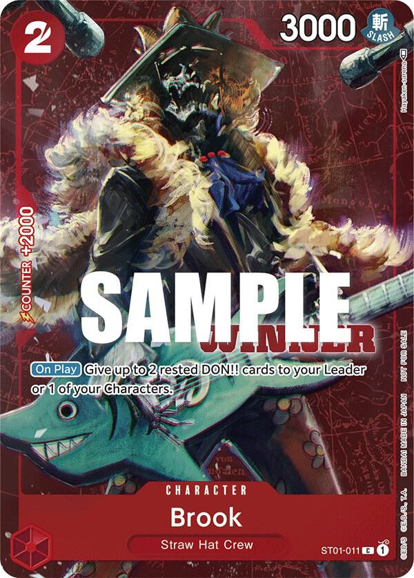 Brook (Winner Pack Vol. 4) ST01-011 One Piece card