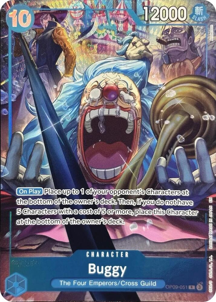 Buggy (051) (English Version 2nd Anniversary Set) OP09-051 One Piece card