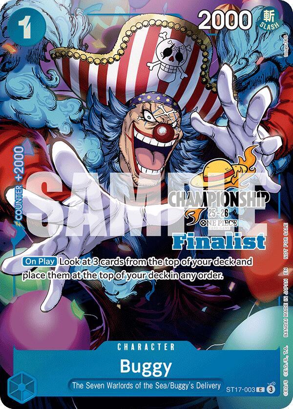 Buggy (CS 25-26 Finalist Card Set 1) ST17-003 One Piece card