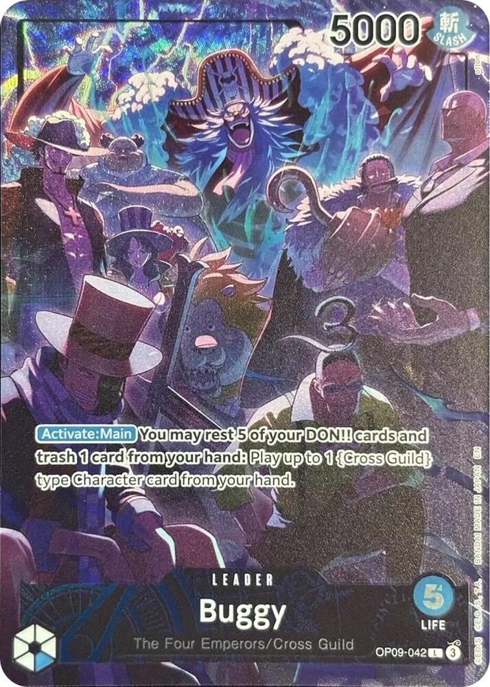 Buggy (English Version 2nd Anniversary Set) OP09-042 One Piece card