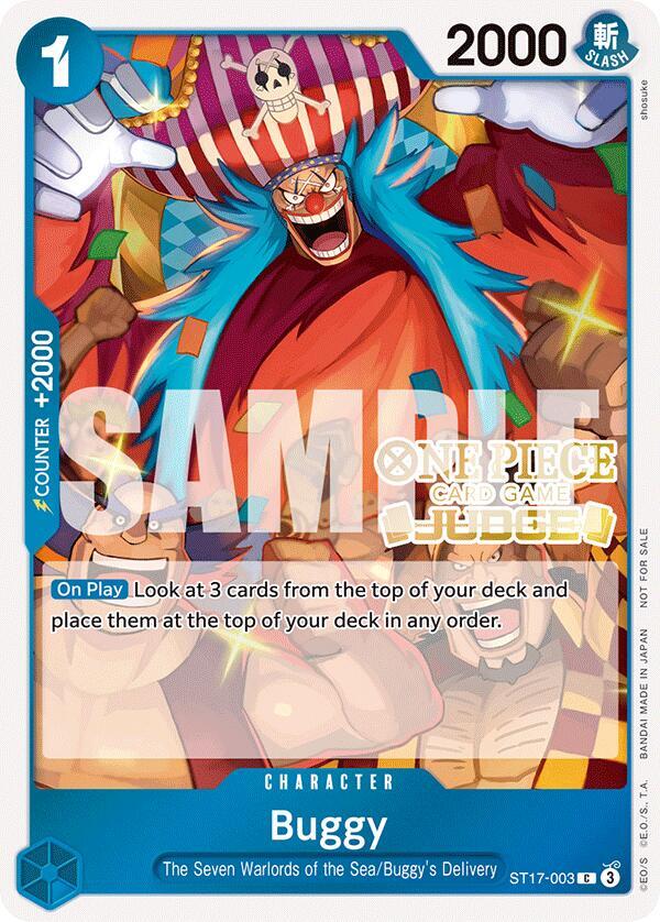 Buggy (Judge Pack Vol. 5) ST17-003 One Piece card