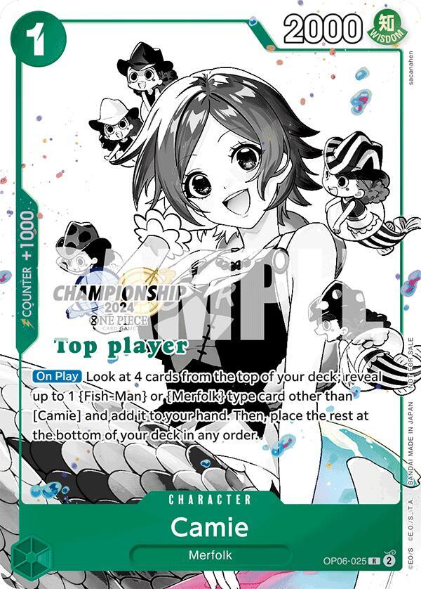 Camie (Championship 2024 Top Player Pack Vol. 2) OP06-025 One Piece card