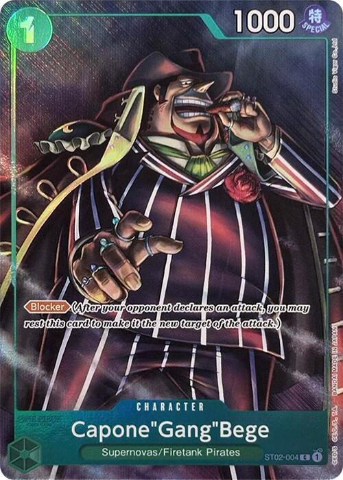 Capone"Gang"Bege (Premium Card Collection -Best Selection Vol. 2-) ST02-004 One Piece card