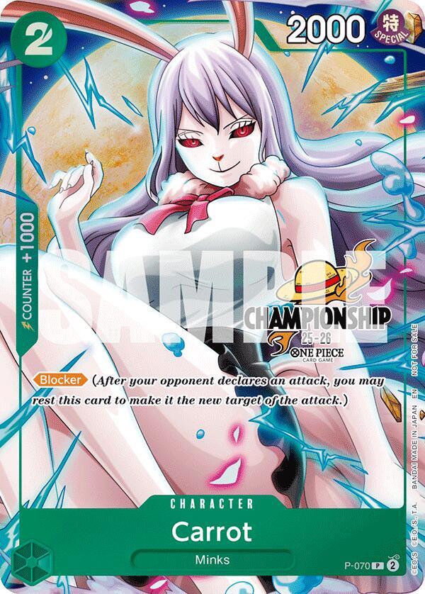 Carrot (CS 25-26 Event Pack Finalist Ver.) P-070 One Piece card