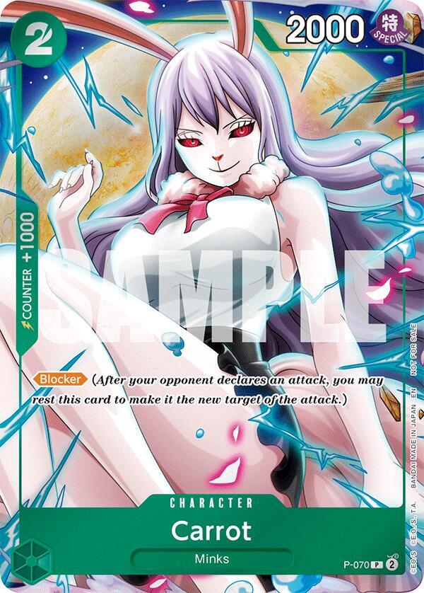 Carrot (Event Pack Vol. 6) P-070 One Piece card