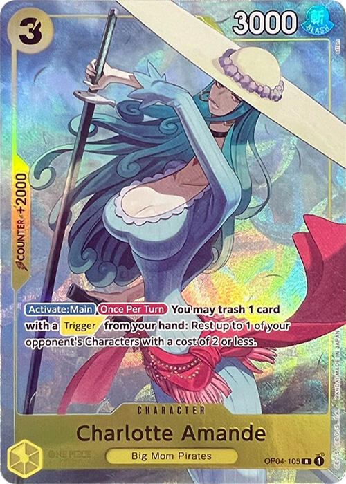 Charlotte Amande (Premium Card Collection -Best Selection Vol. 1-) OP04-105 One Piece card