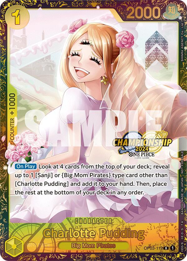 Charlotte Pudding (Championship 2024) OP03-112 One Piece card