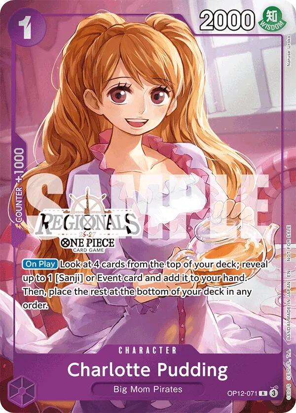 Charlotte Pudding (Regional Participation Pack 2026 Vol.1) OP12-071 One Piece card