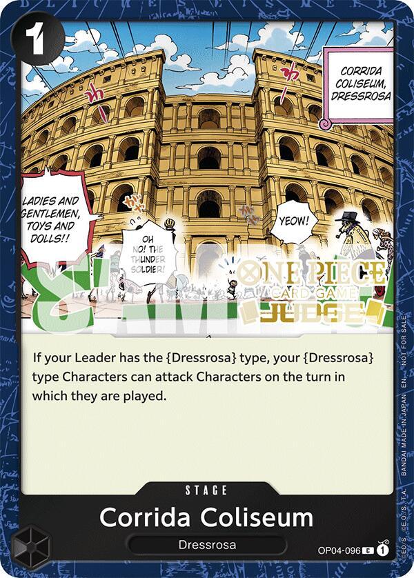 Corrida Coliseum (Judge Pack Vol. 6) OP04-096 One Piece card