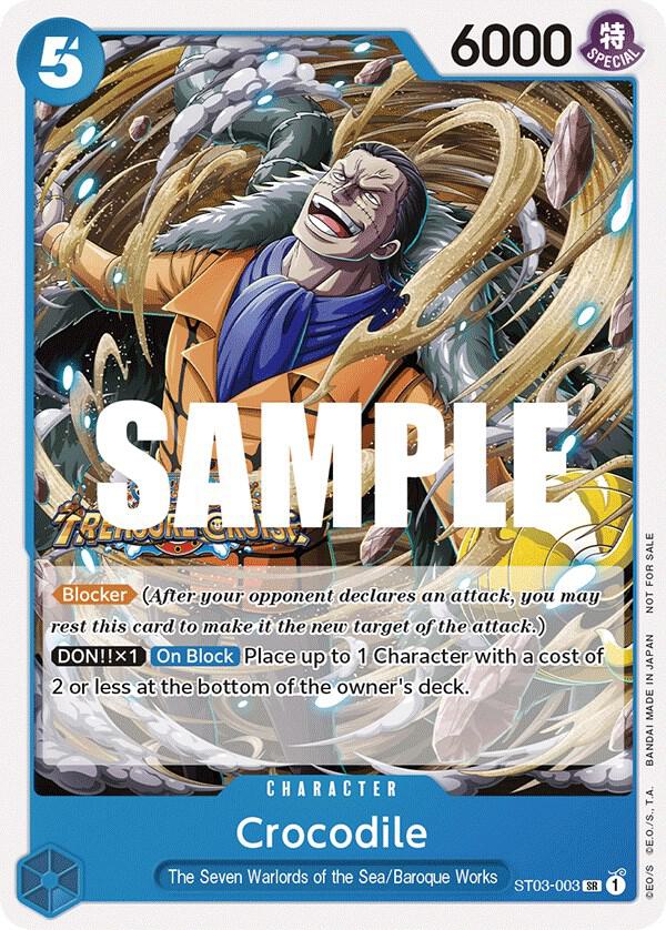 Crocodile (Tournament Pack Vol. 5) ST03-003 One Piece card