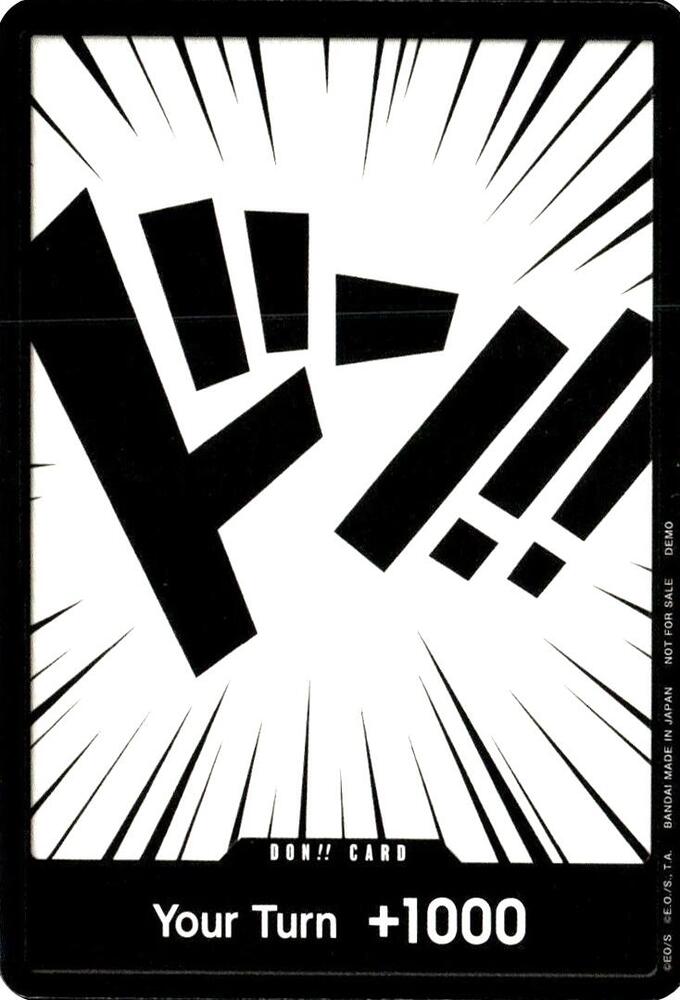 DON!! Card - One Piece Demo Deck Cards (OPDD)