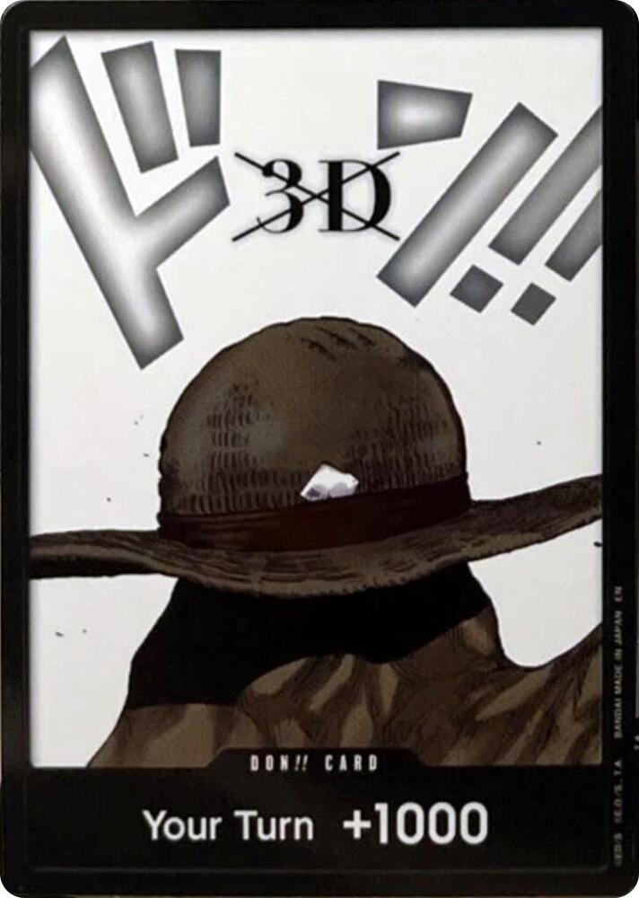 DON!! Card (3D) (Double Pack Set Vol. 8) - Legacy of the Master (OP12)