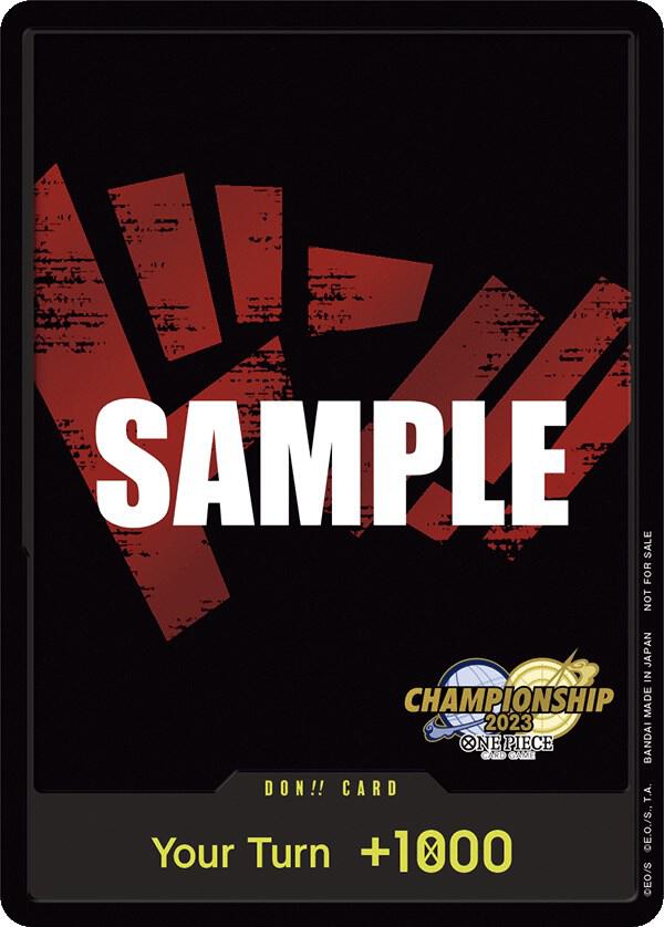 DON!! Card (CS 2023 Celebration Pack) - One Piece Promotion Cards (OP-PR)