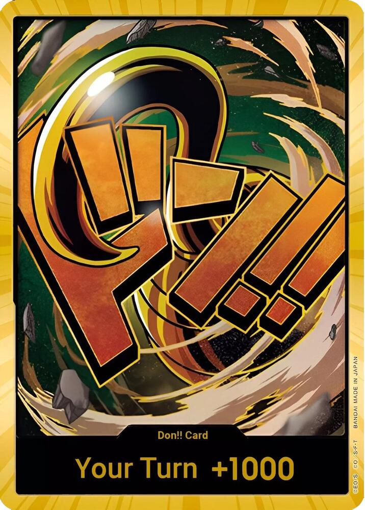 DON!! Card (Crocodile) (Gold) - Premium Booster -The Best- (PRB-01)