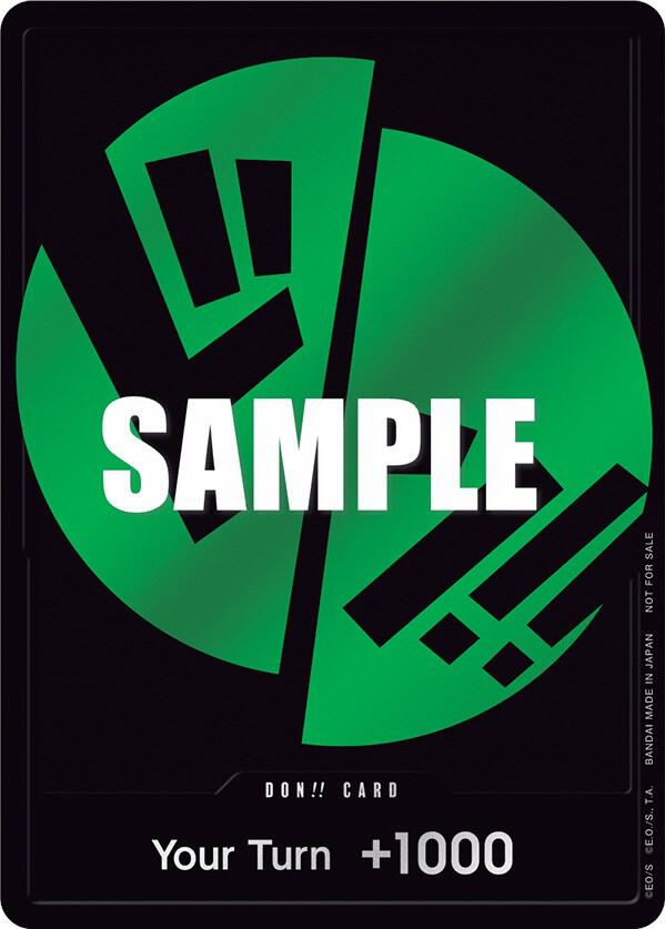 DON!! Card (Green) - One Piece Promotion Cards (OP-PR)