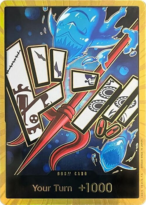 DON!! Card (Hody Jones) (Gold) - Premium Booster -The Best- (PRB-01)