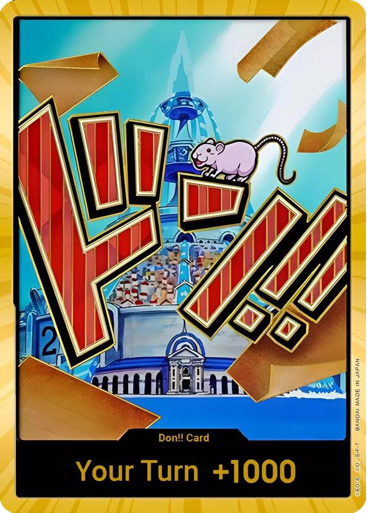 DON!! Card (Iceberg) (Gold) - Premium Booster -The Best- (PRB-01)