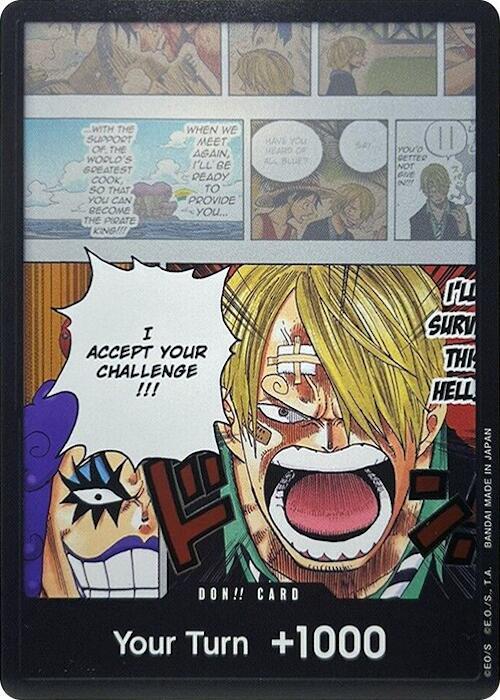 DON!! Card (Ivankov & Sanji) (Double Pack Set Vol. 3) - Wings of the Captain (OP06)