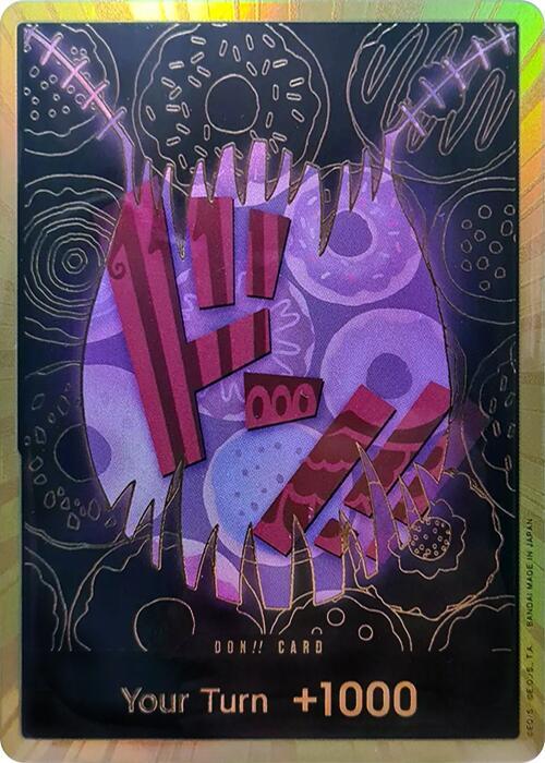 DON!! Card (Katakuri) (Gold) - Premium Booster -The Best- (PRB-01)