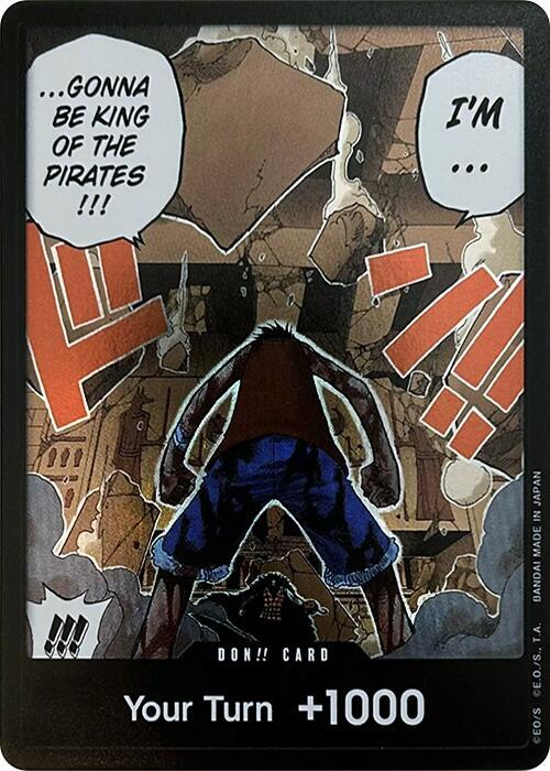 DON!! Card (Luffy vs. Crocodile) (Devil Fruits Collection Vol. 1) - One Piece Promotion Cards (OP-PR)
