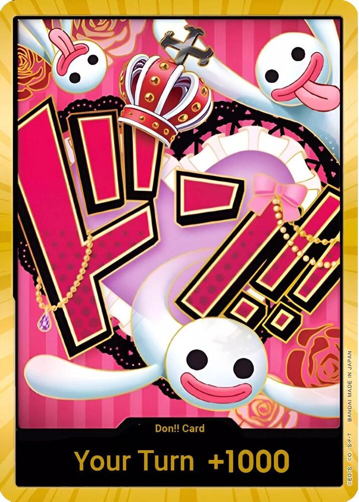 DON!! Card (Perona) (Gold) - Premium Booster -The Best- (PRB-01)
