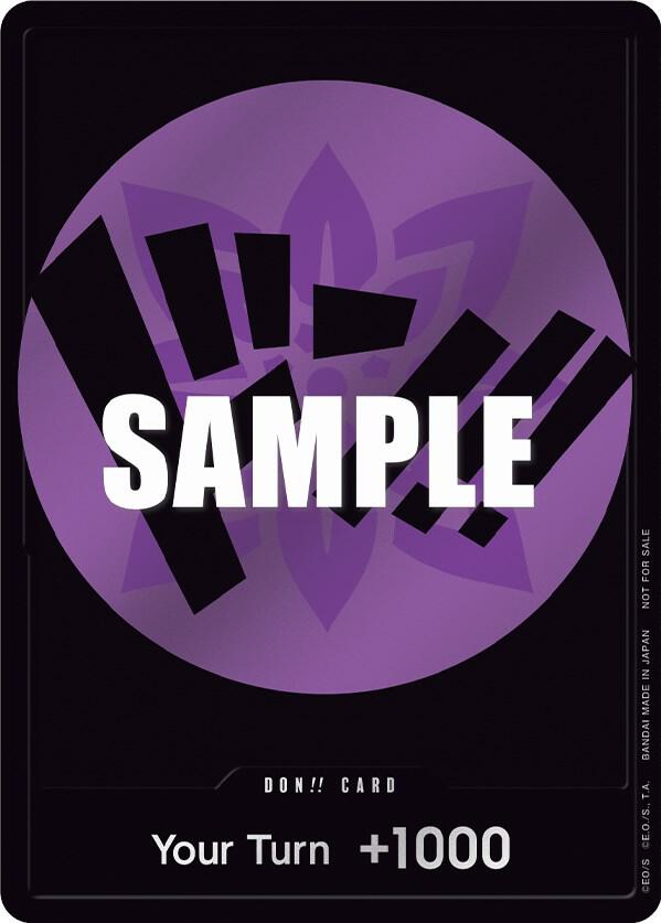 DON!! Card (Purple) - One Piece Promotion Cards (OP-PR)