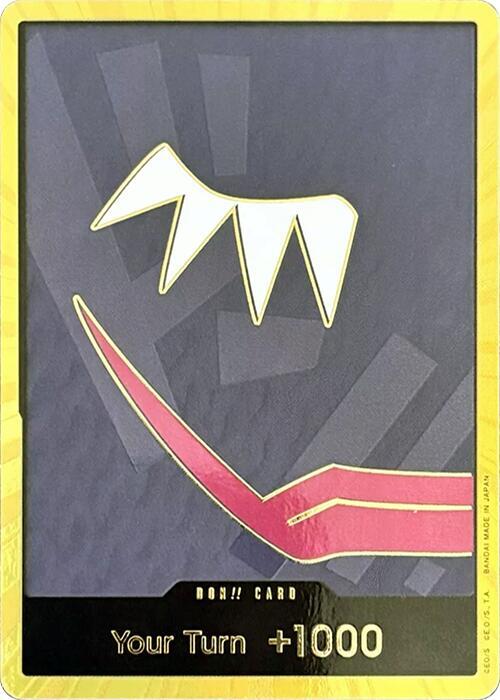 DON!! Card (Rosinante) (Gold) - Premium Booster -The Best- (PRB-01)