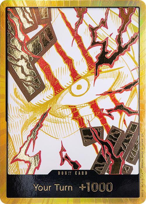 DON!! Card (Shanks) (Gold) - Premium Booster -The Best- Vol. 2 (PRB-02)
