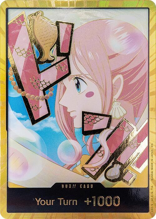 DON!! Card (Shirahoshi) (Gold) - Premium Booster -The Best- Vol. 2 (PRB-02)