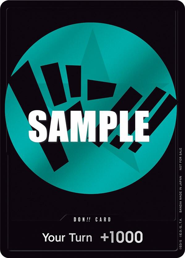DON!! Card (Teal) - One Piece Promotion Cards (OP-PR)