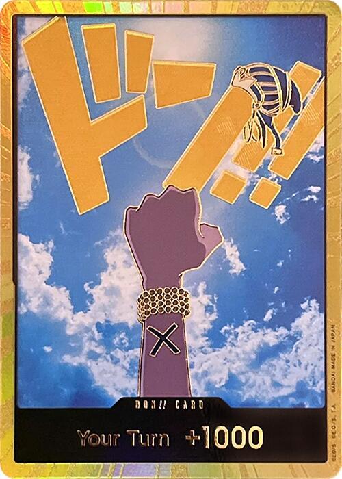 DON!! Card (Vivi) (Gold) - Premium Booster -The Best- (PRB-01)