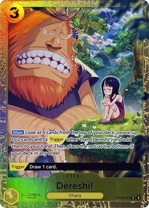Dereshi! (Premium Card Collection -Best Selection Vol. 4-) OP09-117 One Piece card