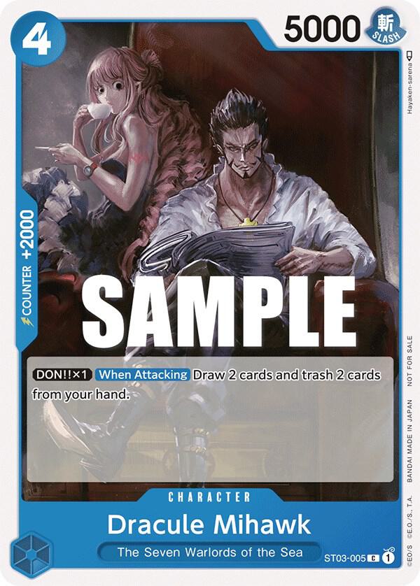 Dracule Mihawk (Tournament Pack Vol. 4) ST03-005 One Piece card