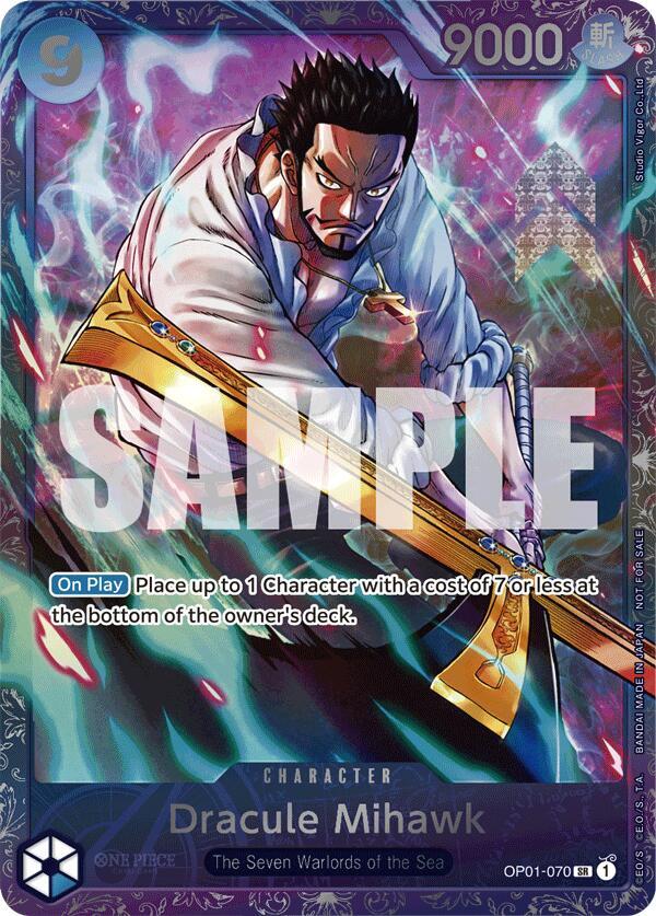 Dracule Mihawk (Treasure Cup 2024) OP01-070 One Piece card