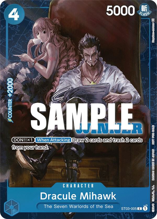 Dracule Mihawk (Winner Pack Vol. 4) ST03-005 One Piece card