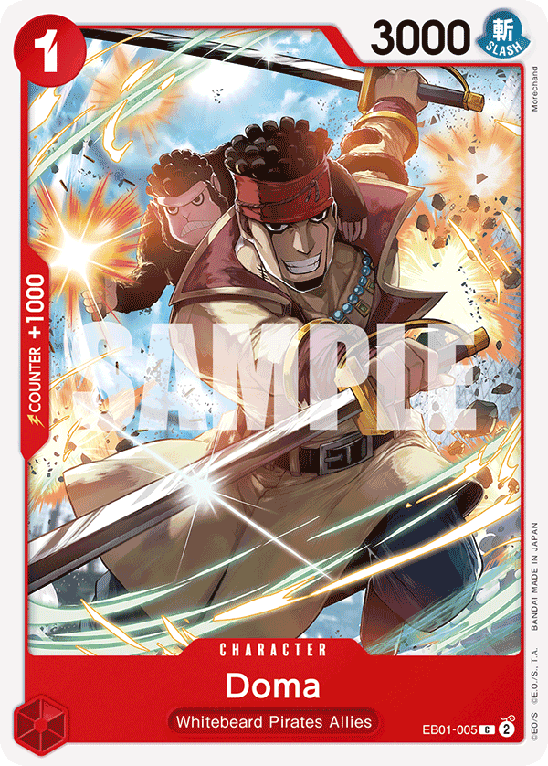 Doma EB01-005 One Piece card