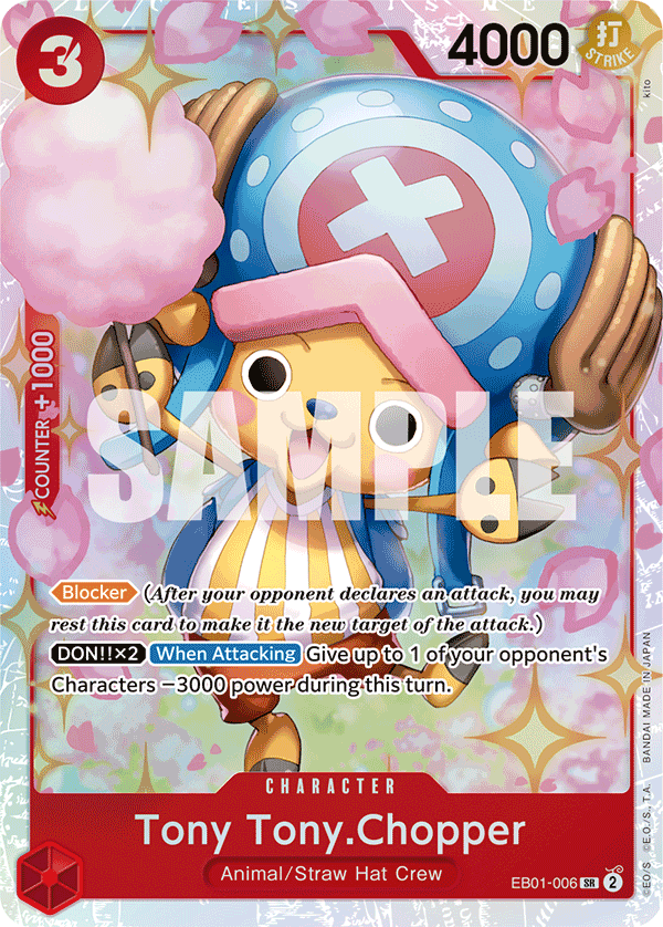 Tony Tony.Chopper EB01-006 One Piece card