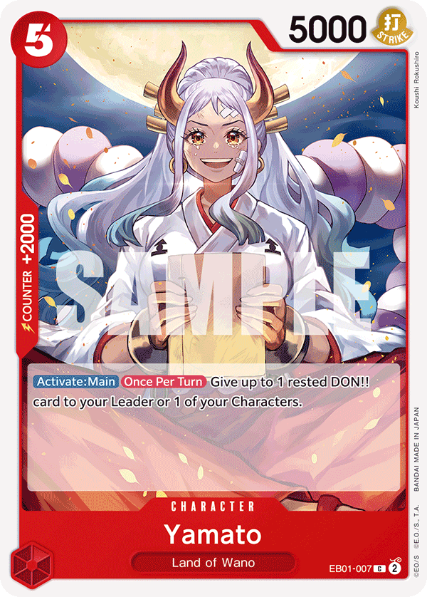 Yamato EB01-007 One Piece card