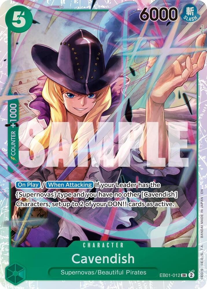 Cavendish - EB01-012 (Reprint) EB01-012 One Piece card